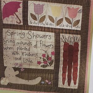 McCall's Crafts Pattern M5077 Spring Wall Hanging or Quilt Block Cheryl Haynes